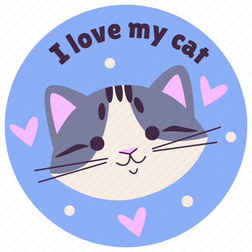 Cat, cute, pet, happy, love, funny, animal icon - Download on Iconfinder