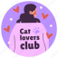 cat, cute, pet, happy, love, funny, club 