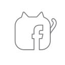 facebook, cat, tail