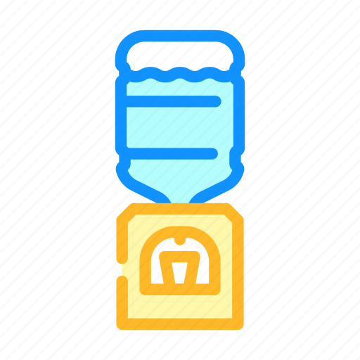 Water, cooler, table, dish, plates, drinks icon - Download on Iconfinder