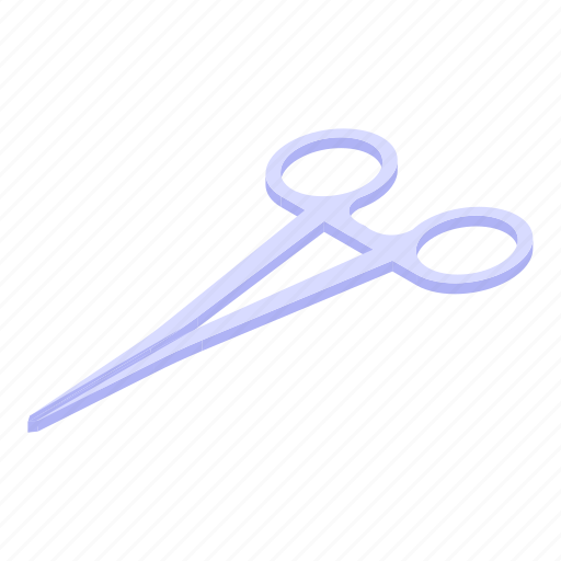 Medical, scissors, isometric icon - Download on Iconfinder