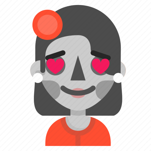 Catrina, death, emoji, halloween, horror, love icon - Download on Iconfinder