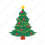 toy, flat, icon, christmas, evergreen, tree, decor, house, drawing 