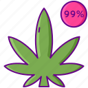 99%, cannabis, cbd, marijuana