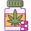 capsules, marijuana, pills, weed 