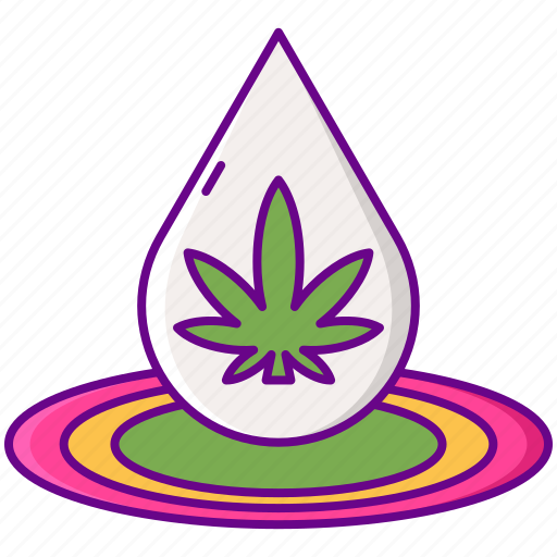 Cannabis, droplet, fluid, marijuana icon - Download on Iconfinder