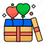 surprise, box, gift, present, birthday, celebration 