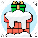 gift, present, box, party, birthday, giftflat