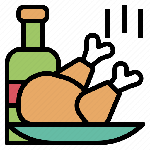 Celebrate, food, god, gratitude, thanksgiving, turkey icon - Download on Iconfinder