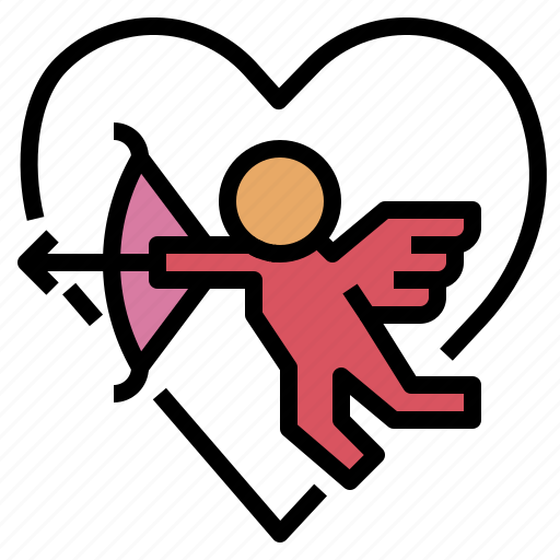 Celebration, cupid, day, heart, love, party, valentines icon - Download on Iconfinder