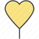 heart, heart balloon, like, love, love sign, romance, romantic, valentine