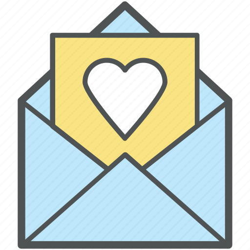 Card, envelope, heart, letter, love, love letter, valentine icon - Download on Iconfinder