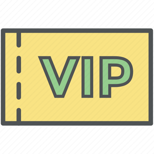 Event pass, event ticket, function card, party card, vip card, vip pass icon - Download on Iconfinder