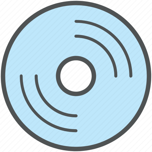 Cd, compact disk, disk, dvd, media, record, vinyl icon - Download on Iconfinder