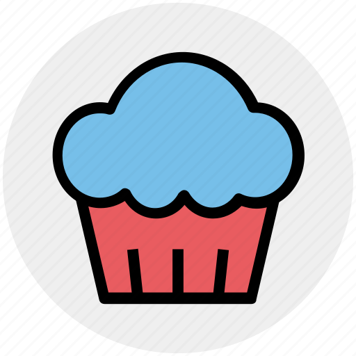 Bakery, cupcake, dessert, fairy cake, food, muffin icon - Download on Iconfinder