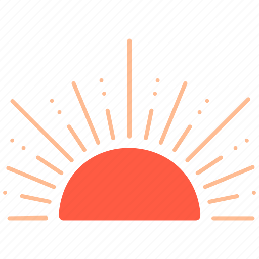 Sun, sky, nature, setting, sunset, sunrise, season icon - Download on Iconfinder