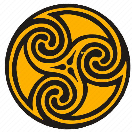 Celtic, label, round, sign icon - Download on Iconfinder
