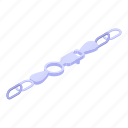 chain, system, isometric