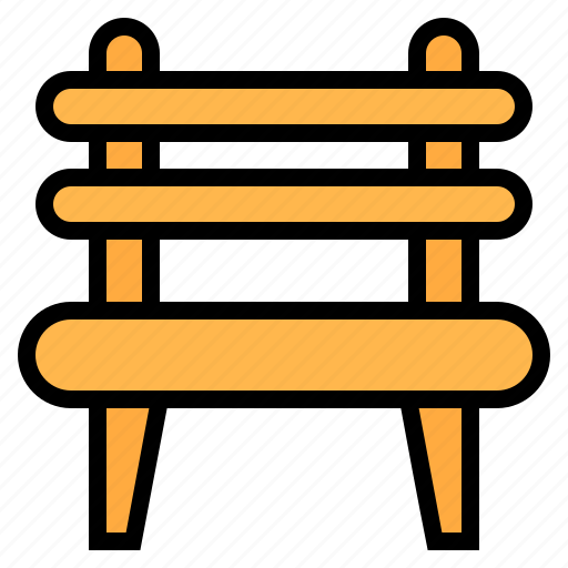 Bench, furniture, seat, interior, office, stool, desk icon - Download on Iconfinder