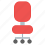 chair, furniture, seat, interior, office, stool, desk, modern 