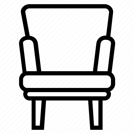 Armchair, furniture, seat, interior, office, stool, desk icon - Download on Iconfinder