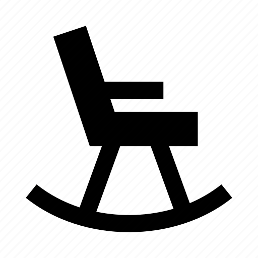 Chair, rocking, interior, furniture, home, seat icon - Download on Iconfinder