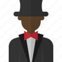 avatar, magician, man, people, suit