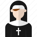 avatar, church, nun, people, person, religion, woman