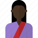 avatar, female, indian, people, person, woman