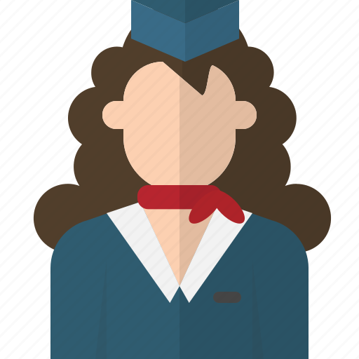 Air hottest, attendant, avatar, flight, people, woman icon - Download on Iconfinder