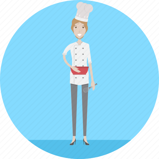 Adult, baker, bread, female, loaf, people, profession icon - Download on Iconfinder