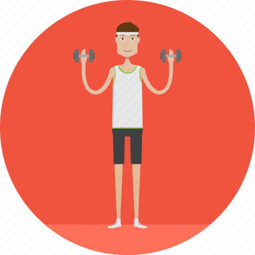 Adult, barbell, fitnesman, fitness, male, people, profession icon - Download on Iconfinder