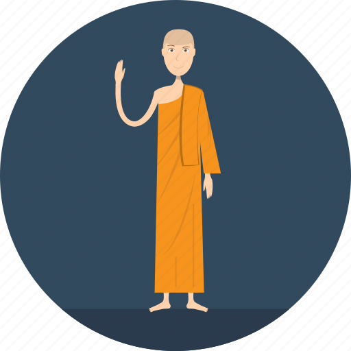 Adult, lecture, male, monk, people, profession, religion icon - Download on Iconfinder