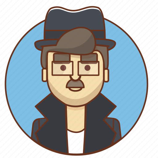 Cartoon, character, character set, detective, man, person, policy icon - Download on Iconfinder