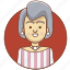 cartoon, character, character set, girl, old, person, woman 