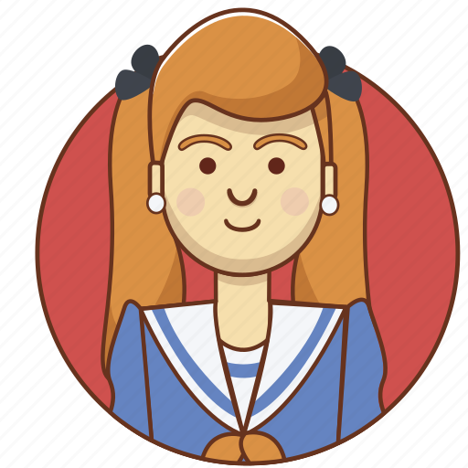 Cartoon, character, character set, girl, person, student, woman icon - Download on Iconfinder