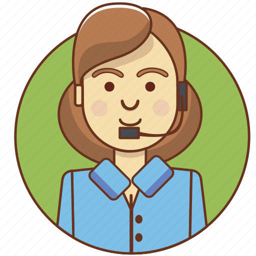 Character, character set, customer service, employeer, girl, help, woman icon - Download on Iconfinder