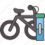 bike, electric, power, battery, transportation 