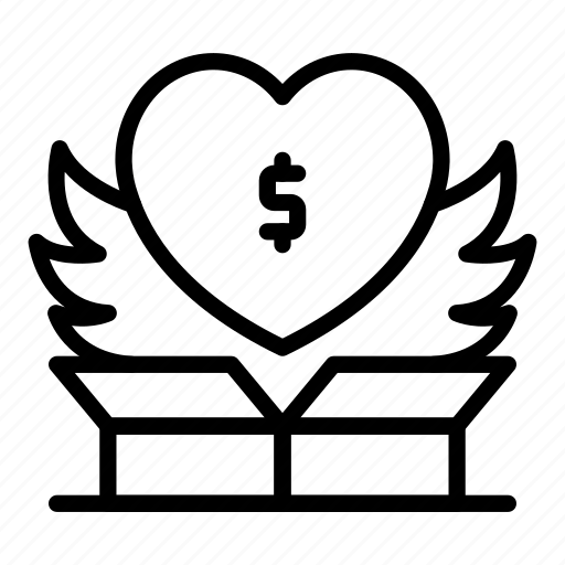 Heart, care, donate icon - Download on Iconfinder
