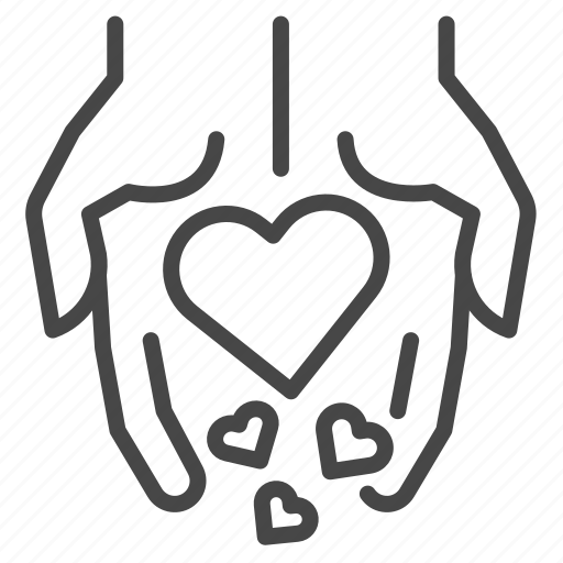 Donation, sharity, share, charity, heart, love, kindness icon - Download on Iconfinder