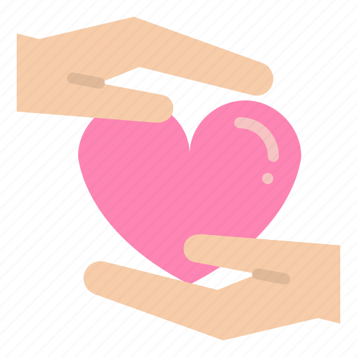 Protect, charity, hand, care, love icon - Download on Iconfinder