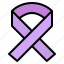 cancer, ribbon, charity, help, donation 