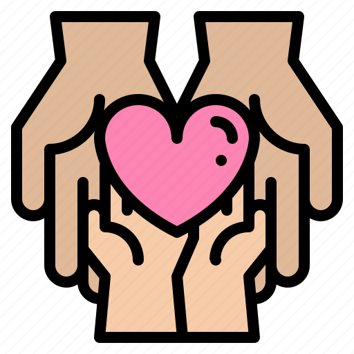 Encouragement, charity, family, love, heart, donate icon - Download on Iconfinder