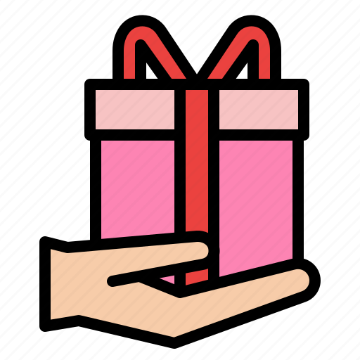 Give, present, donate, happy icon - Download on Iconfinder