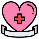 health, foundation, charity, donate, heart, ribbon