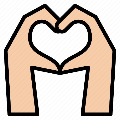 Love, hands, heart, kind, charity icon - Download on Iconfinder