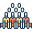 community, cluster, conglomeration, unity, worker, company, human resource 