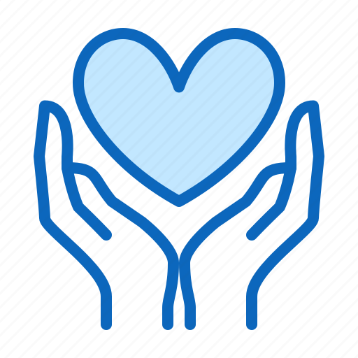 Charity, hands, heart, holding, nonprofit, sharing icon - Download on Iconfinder