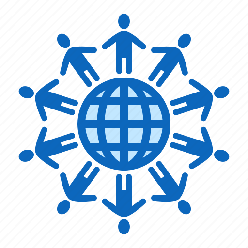 Charity, globe, ngo, organization, people, social icon - Download on Iconfinder