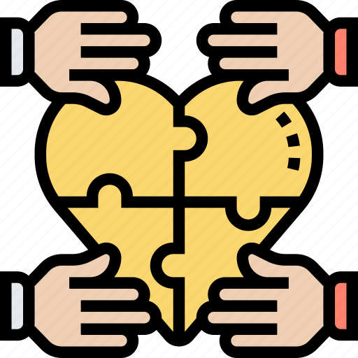 Contribution, solving, puzzle, teamwork, support icon - Download on Iconfinder